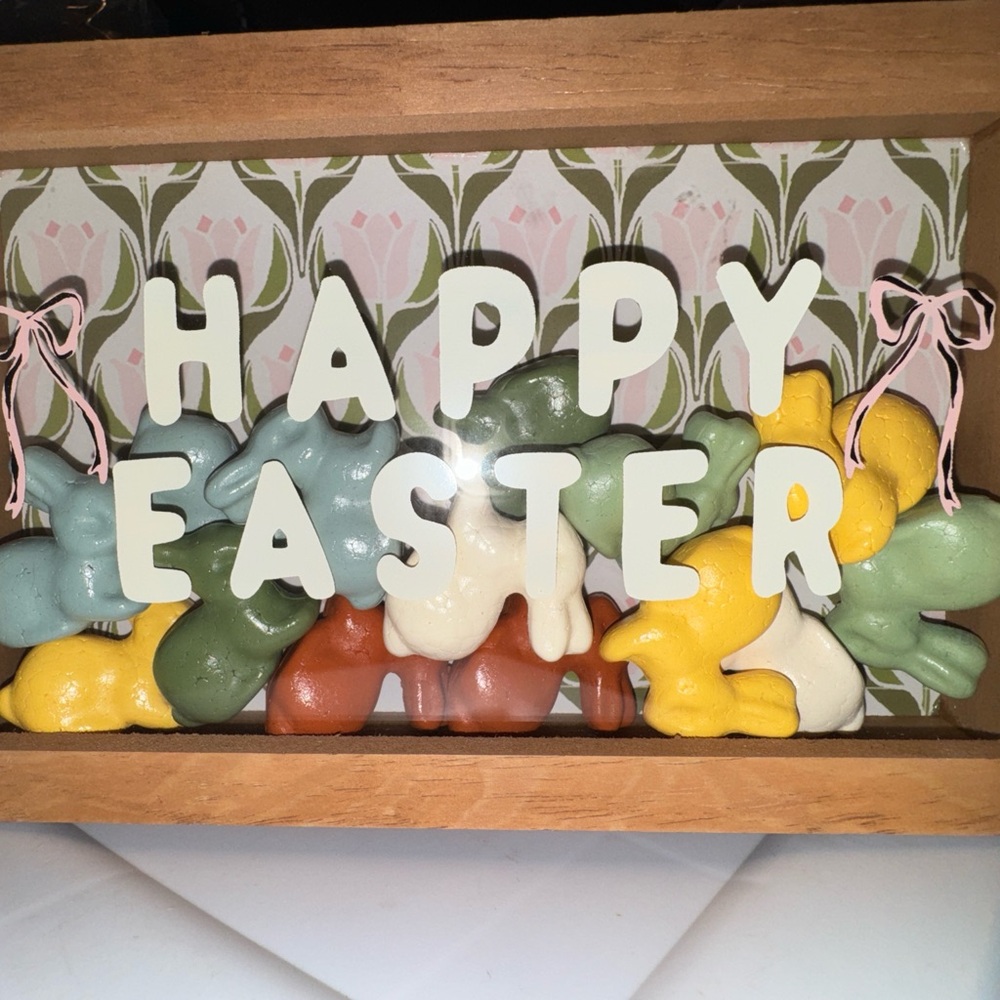 Happy Easter Little Bunnies Hanging/ Shelf Sign